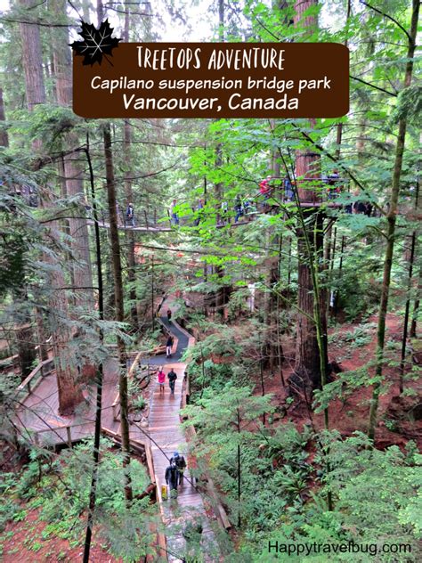 Treetops Adventure | Capilano Suspension Bridge Park - The {Happy ...