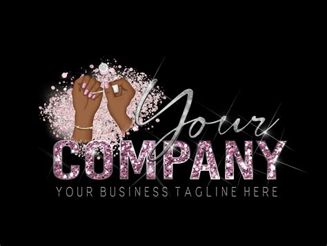 Nails Logo Nail Logo Design Nail Artist Logo Nail Tech | Etsy | Nail tech business cards, Nail ...