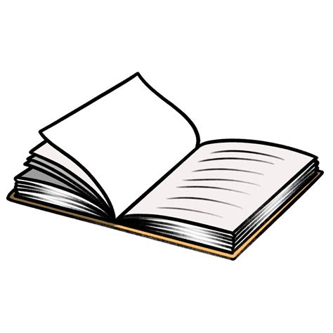 Open Book Cartoon Png