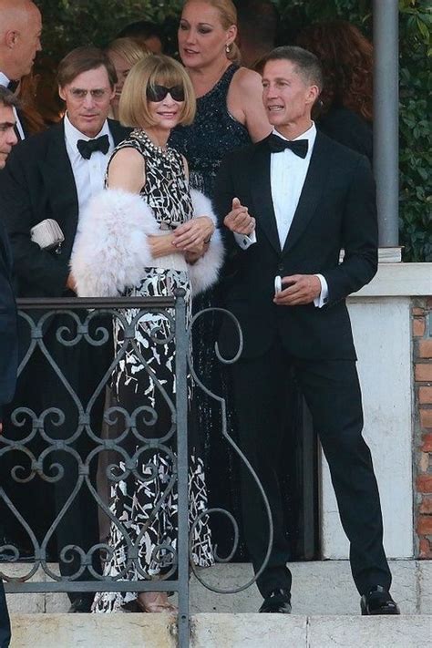 Anna Wintour | Anna wintour, George clooney wedding, Anna wintour style