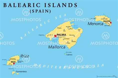 Sustancialmente Sur Estimado balearic islands map Entretener ...