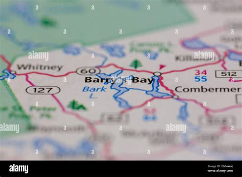 Barrys bay ontario map hi-res stock photography and images - Alamy