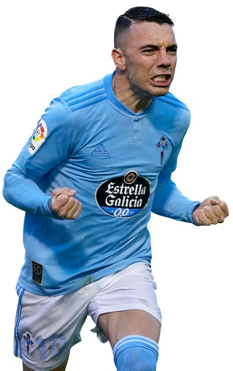 Iago Aspas Celta Vigo football render - FootyRenders