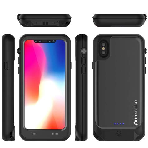 Waterproof iPhone X Battery Case | iPhone X Charging Case – punkcase