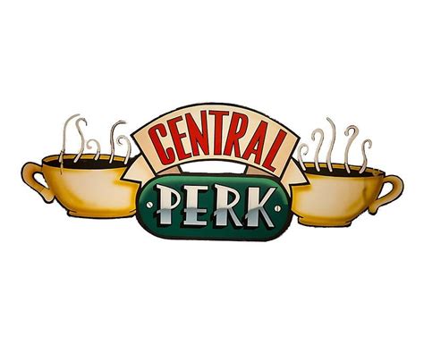 FRIENDS Central Perk Sign Home Décor Home & Living trustalchemy.com