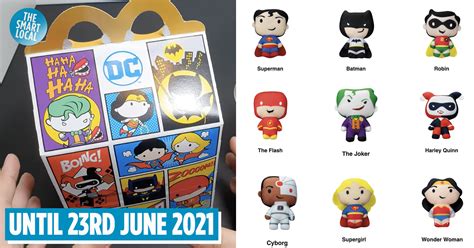 McDonald’s Now Has Limited-Time DC Happy Meal Toys, We Can “Harley” Wait To Collect 'Em All