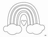 Rainbow Coloring Pages  50 FREE Printable Printabulls sketch template