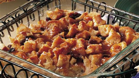 Bread Pudding with Bourbon Sauce (lighter recipe) Recipe - Tablespoon.com