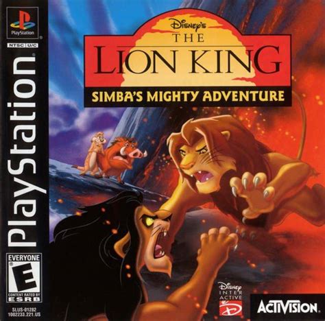 Lion King Simbas Mighty Adventure Sony Playstation