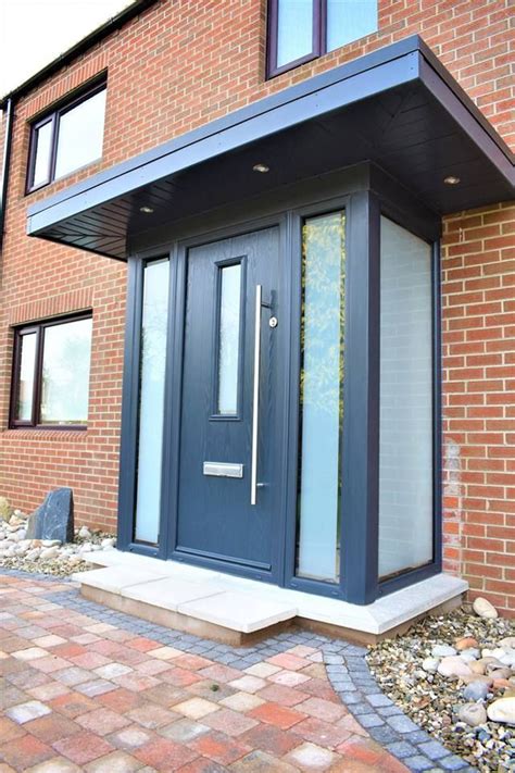 What are your thoughts on this modern Composite Porch? Finished in ...