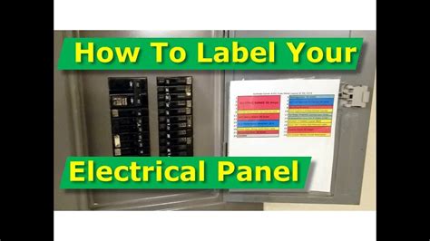 Circuit Breaker Panel Labels Template - Detrester.com