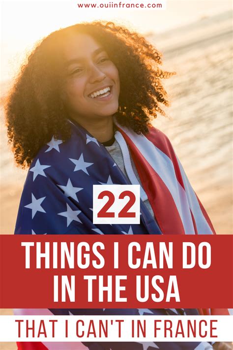 22 Things I can do in the USA that I can’t in France | France, French ...