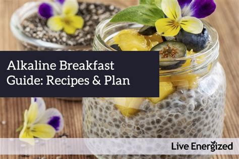 Alkaline Breakfast Recipes & Guide - 14 Days to an Alkaline Breakfast