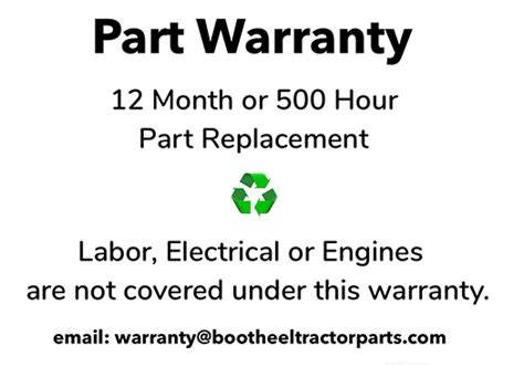 Parts Warranty