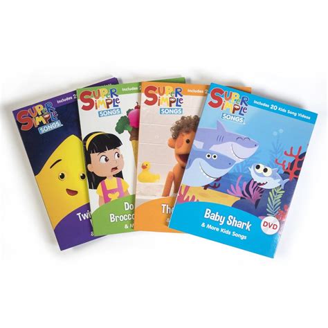 Super Simple Songs Complete DVD Bundle - Super Simple | Super simple songs, Songs, Kids songs