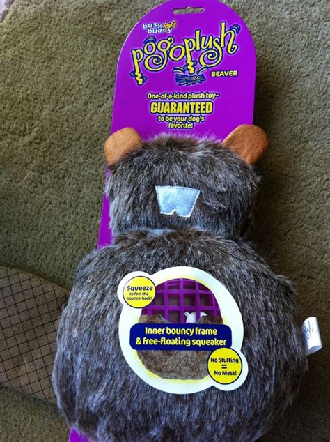 Premier Dog Toy Product Review: Pogo Plush Beaver - Grouchy Puppy® Blog