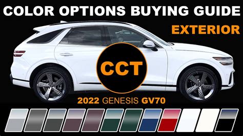 2022 Genesis GV70 - Exterior Color Options Buying Guide - YouTube