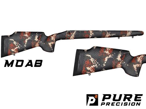 Pure Precision Altitude | Carbon Stock for Tikka T3/T3X | Red Hawk Rifles