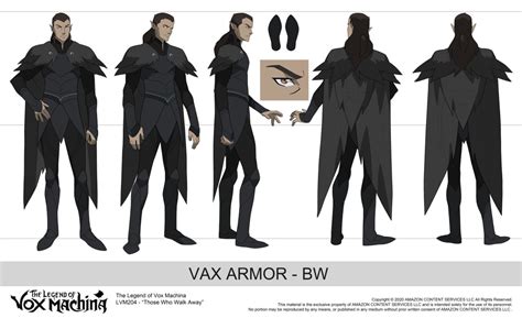 The Art of Vox Machina : THE LEGEND OF VOX MACHINA | Vax’s Armor Design By...