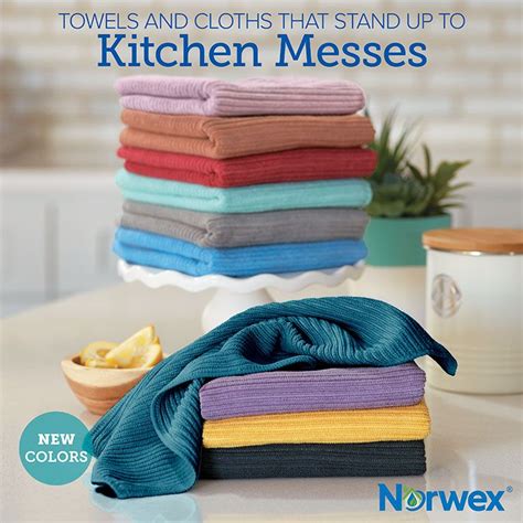 Norwex Blue Kitchen Cloth And Towel Set - Norwex Antibacterial ...