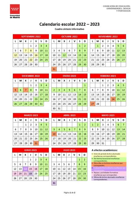 Calendario escolar 2022-2023: qué día empiezan y terminan las clases, festivos y puentes en cada ...