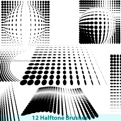 Free Photoshop Brushes Halftone Pattern | Photoshop Free Brushes ...