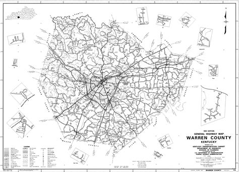 Warren County, Kentucky Map