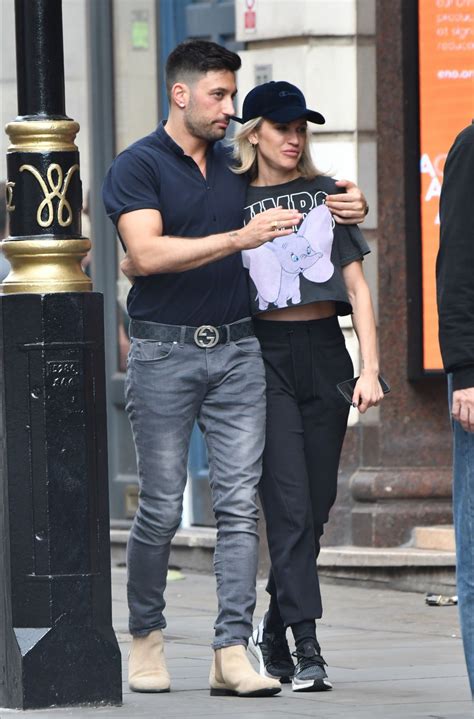 ASHLEY ROBERTS and Giovanni Pernice Out for Lunch in London 08/10/2019 – HawtCelebs