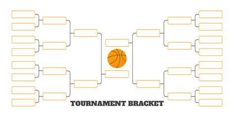 16 team tournament bracket championship template flat style design ...