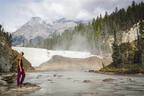 Wapta Falls Hike in Yoho National Park