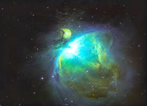 The Great Orion Nebula (M42) in SHO : r/astrophotography