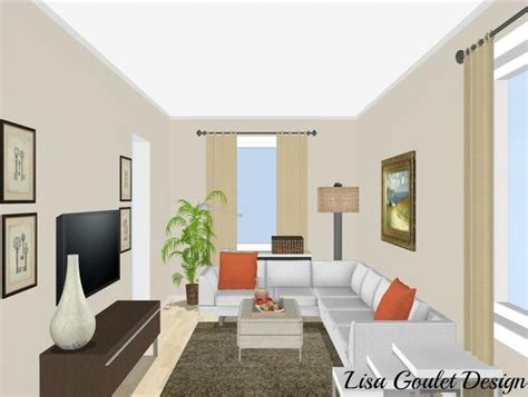 How to furnish and love a long narrow living room in 5 easy steps | Living room furniture layout ...