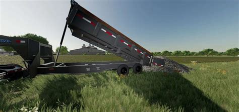 FS22 20FT Enclosed Trailer v1.1 - FS 22 Trailers Mod Download