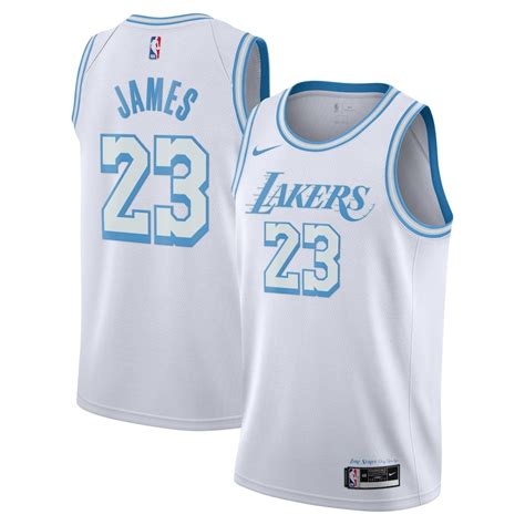 Lebron James Lakers Jersey Blue / Lebron James Los Angeles Lakers White ...