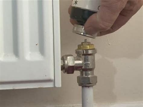 How To Install Thermostatic Radiator Valves - YouTube