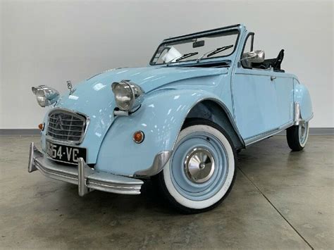 1967 Citroen 2CV Azelle Convertible 14172 Miles Blue Convertible Manual - Classic CitroÃ«n 2CV ...