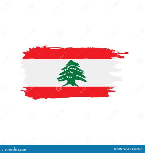 Lebanese Flag, Illustration Stock Illustration - Illustration of design ...