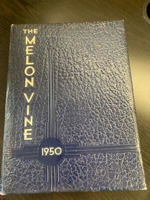 Weatherford High School Yearbook 1950 "Melon Vine" 50 Weatherford ...