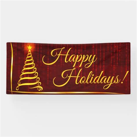 Happy Holidays Banner | Zazzle.com