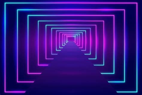 Fondo de luces de neón luminiscentes vec... | Free Vector #Freepik #freevector #fondo #abstracto ...