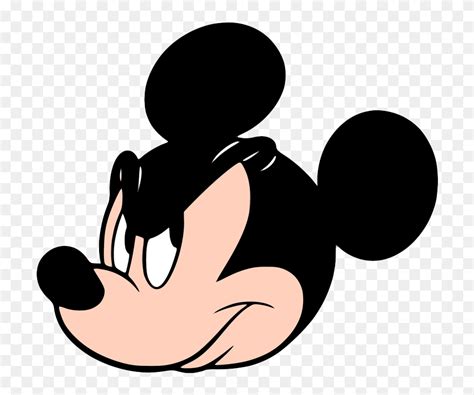 Download Angry Mickey Mouse Face Clipart (#5279808) - PinClipart