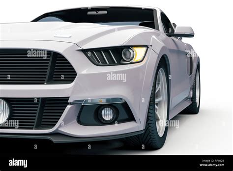 3d render of beautiful sport car Stock Photo - Alamy