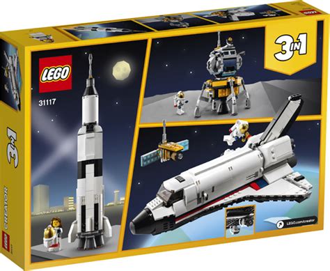 LEGO 31117 Space Shuttle Back - The Brothers Brick | The Brothers Brick