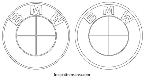 Printing & Graphic Arts BMW LOGO dxf for laser cut Business