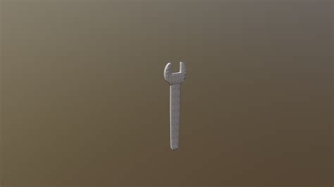 Wrench - 3D model by BrockP [86d4969] - Sketchfab