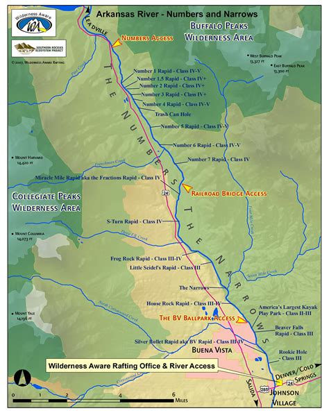 Arkansas River Boating Maps - Colorado - Wilderness Aware