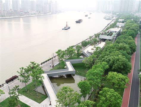 Shanghai MOMA Museum Waterfront Park | LandWorks