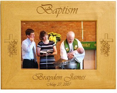 Personalized Baptism Frame, Personalized Wooden Frames