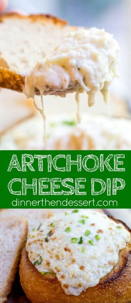 Artichoke Dip {With Cream Cheese!} - Dinner, then Dessert