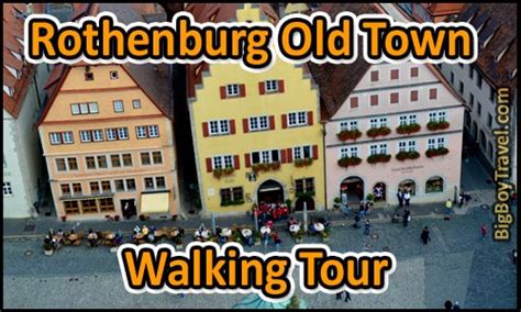 Rothenburg Free Walking Tour Map - Old Town Germany